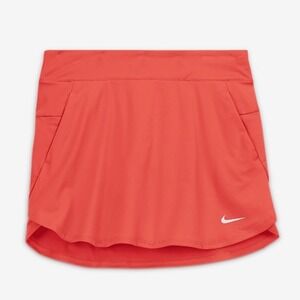 NIKE Coral Dri-Fit Golf Tennis Pickleball Active‎ Sports Skort Skirt Size Large